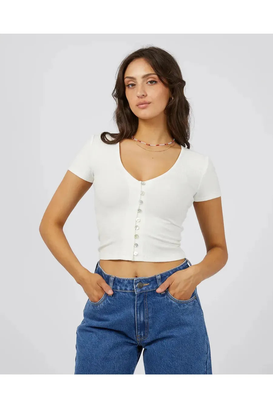 AAE Sloane Top - White