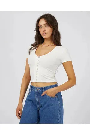 AAE Sloane Top - White