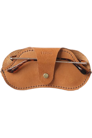 Leather Sunray Glasses Case