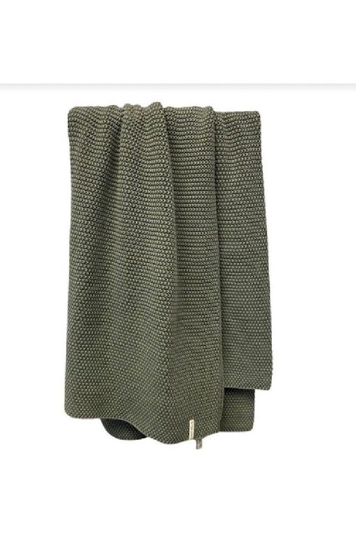 Cotton Knit Throw